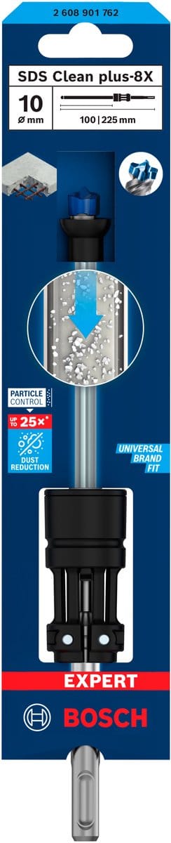 Bosch EXPERT SDS Clean plus-8X hamerboor 10 x 100 x 225