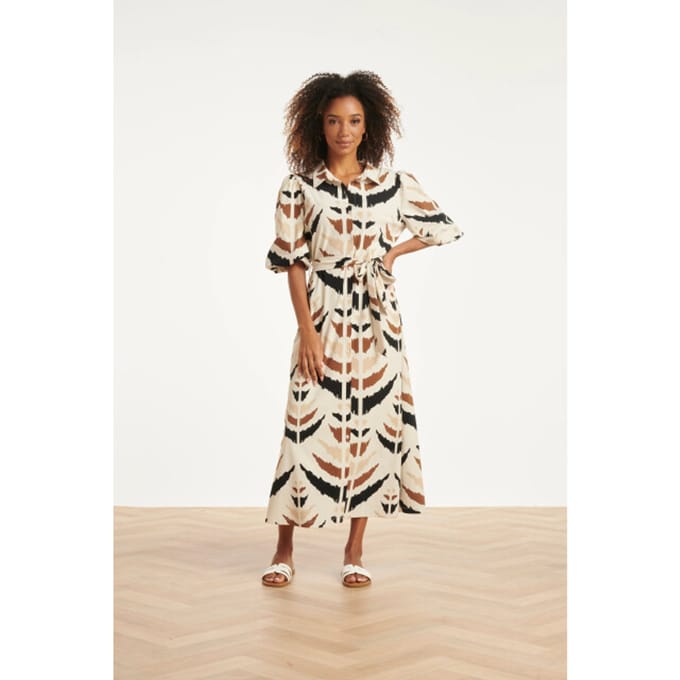 Smashed Lemon Travel shirtjurk met grafische aztec print |