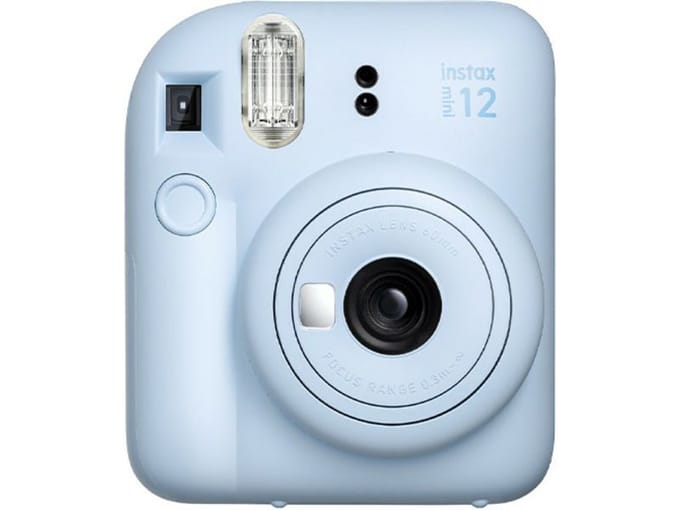 Fujifilm instax mini 12 Pastel Blue Polaroidcamera Pastelblauw
