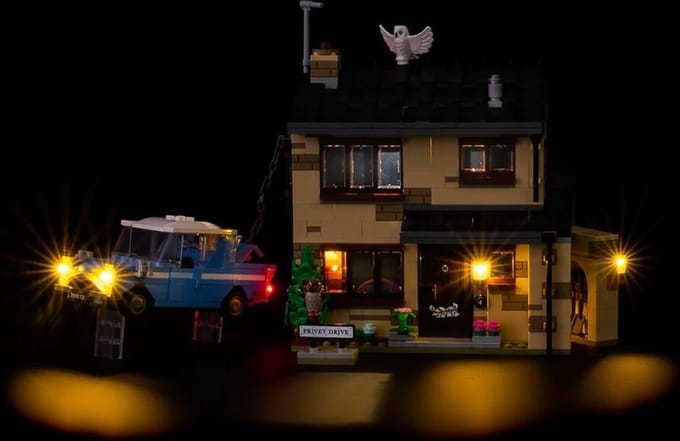Light My Bricks - Verlichtingsset geschikt voor LEGO 4 Privet Drive 75968