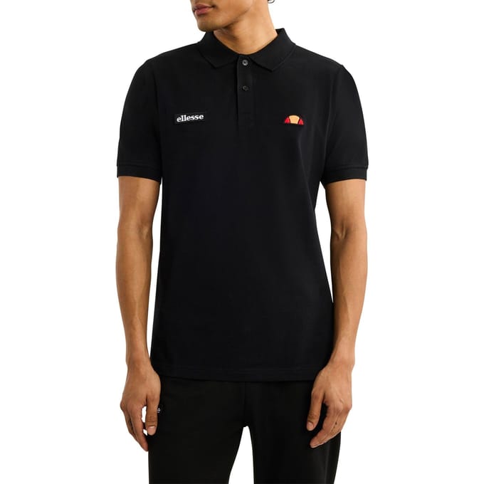 Ellesse Heren Monvali Poloshirt (Zwart)