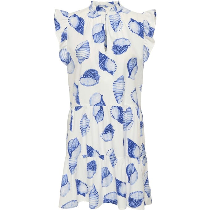 Only Onlvera capsl short dress wvn cloud dancer/sea she