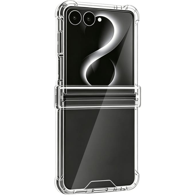 CaseBody Samsung Galaxy Z Flip8 Shockproof Hoesje Transparant