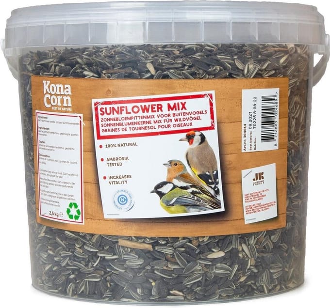 Vogelvoer  2,5 kg | Konacorn Zonnebloem Mix