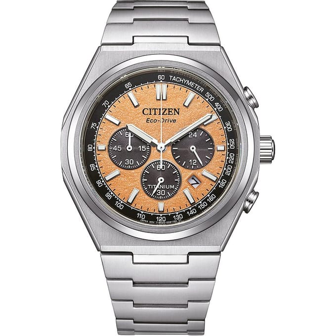 Citizen CA4610-85Z Horloge - Titanium - Zilverkleurig - Ø 42 mm