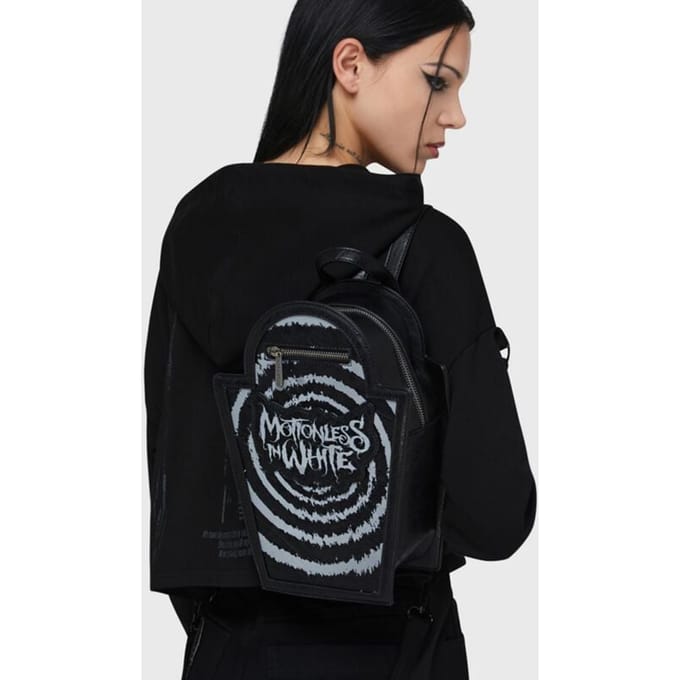 Motionless In White by Killstar - Gothic Rugtas - Keystone Spiral - voor Vrouwen - zwart