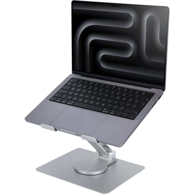 BlueBuilt Draaibare en Verstelbare Laptopstandaard 10 - 17 Inch