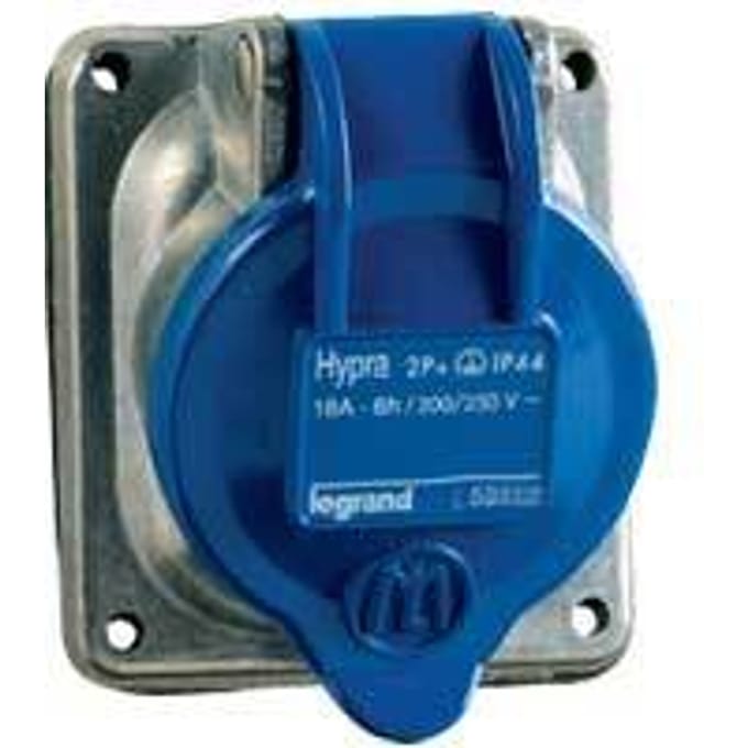 Hypra Invoerbox 230V 32A 2P IP44 Metaal - 052732