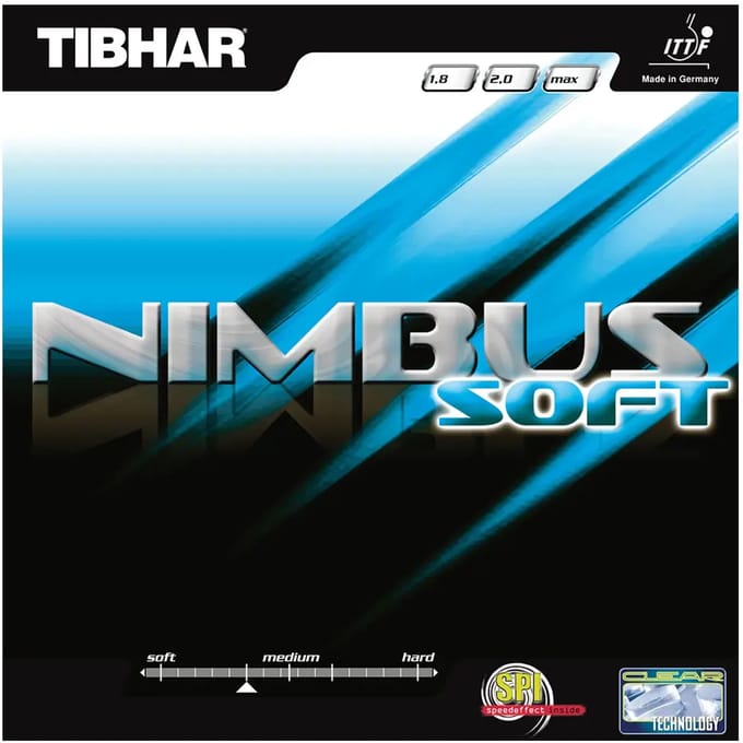 Tafeltennisrackethoes Tibhar Nimbus Soft