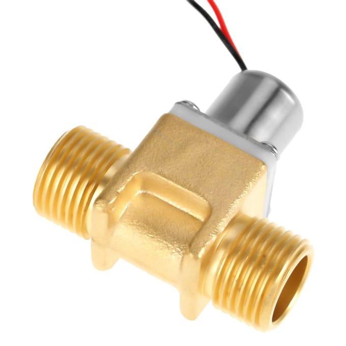 DC 4,5V 12  waterstroompuls elektromagnetische klep messing solenoïdeklep