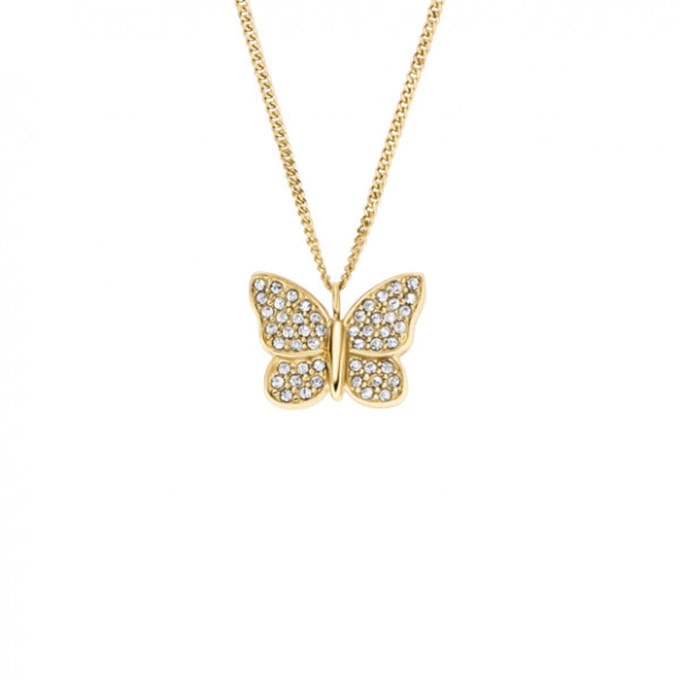 Fossil SUTTON Dames Collier - Goudkleurig