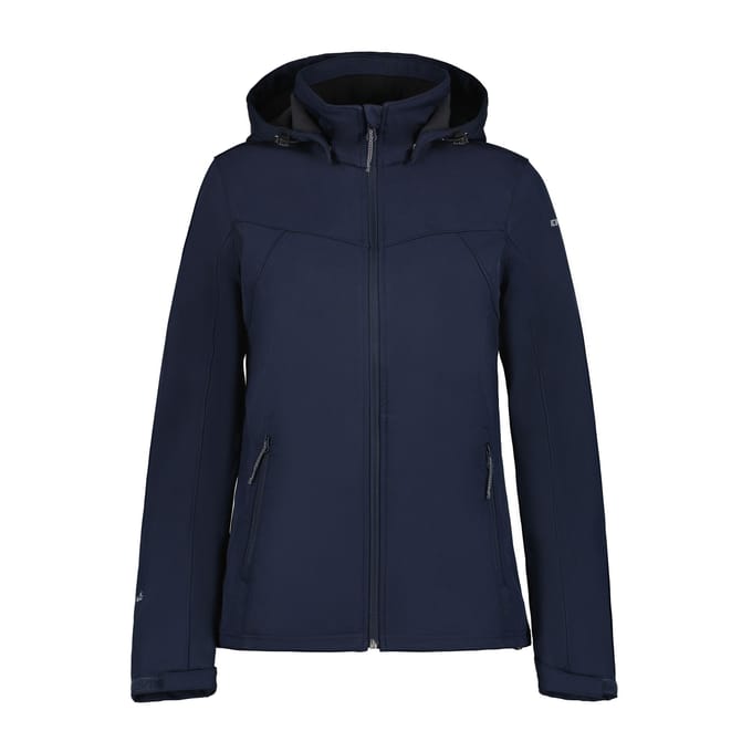 ICEPEAK BRENHAM Vrouwen Outdoorjas DONKERBLAUW