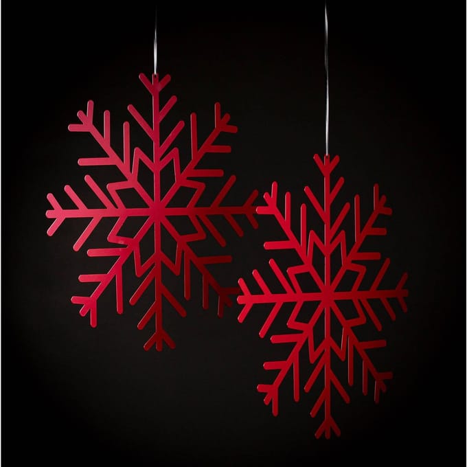 Kerstkaarthouder Sneeuwvlokken | STEELLISH