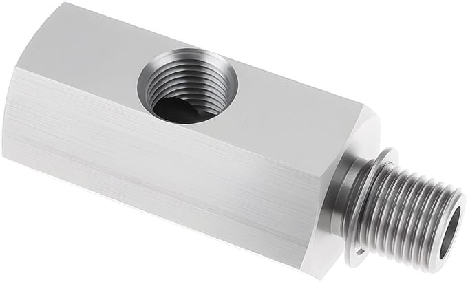 Dailygoods - Oliedruk Sensor Adapter M10x1mm naar 1/8" NPT