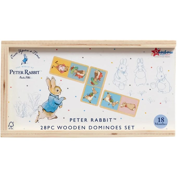 Jeux de société dominos Rainbow Designs Peter Rabbit
