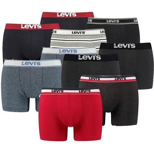 Levi's Boxershorts - 10-pack Verrassingspakket - Levi's heren ondergoed Mixed pakket - Maat S