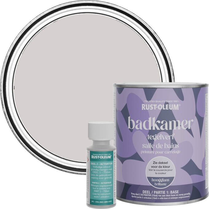 Rust-Oleum Paars Badkamer Tegelverf Hoogglans - Babushka 750ml