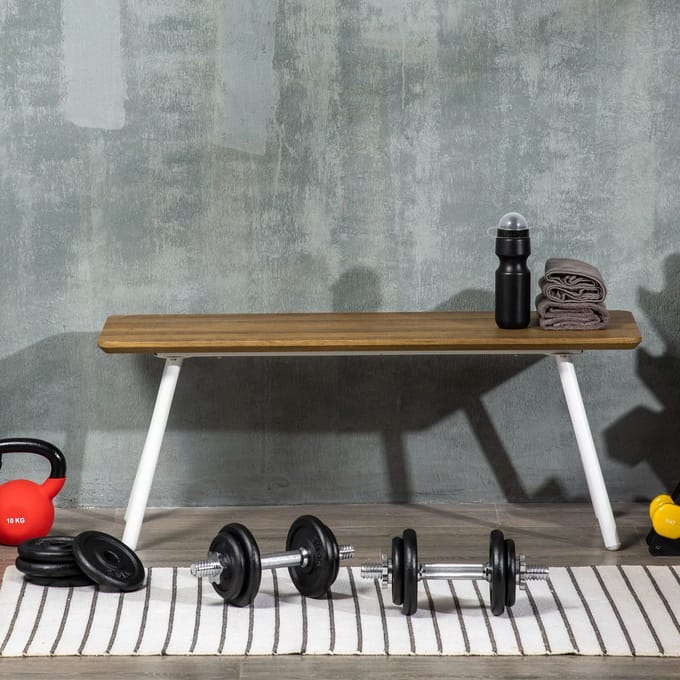 MODFU - Verstelbare Halterset 2-In-1 - Kort En Lang - 20 Kg - IJzer - Zwart