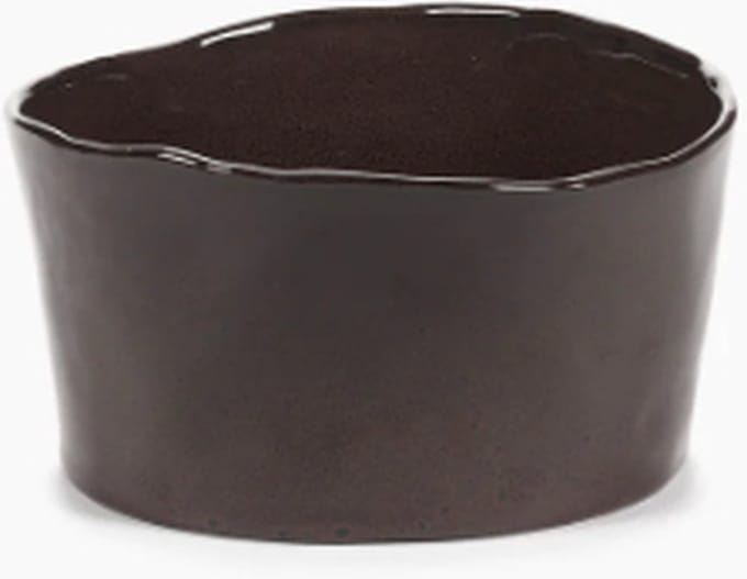 Serax Marie Michielssen La Mère bowl recht H9.5cm D18cm ebony