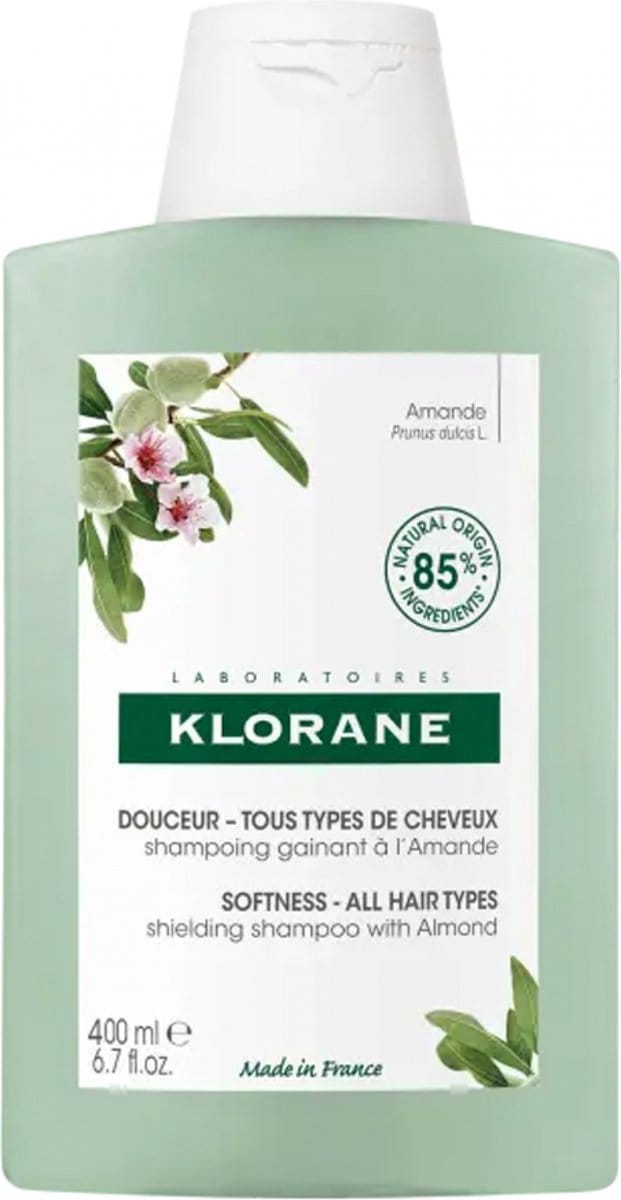 Klorane Gentle - Alle Haartypen Geven Shampoo met Amandel 400 ml