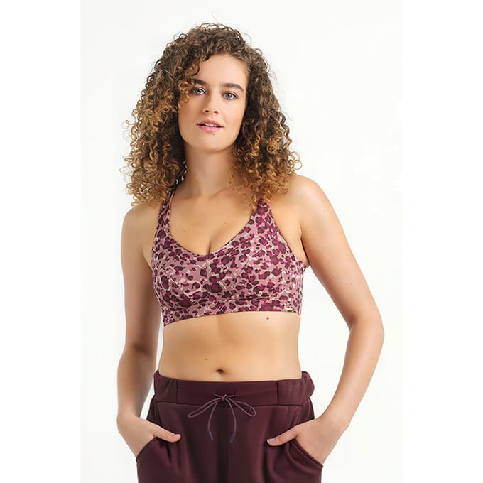 Livera Co Bra Spe Sport Active Animal Print Maat: S | Sport BH's Outlet | Dames | Roze