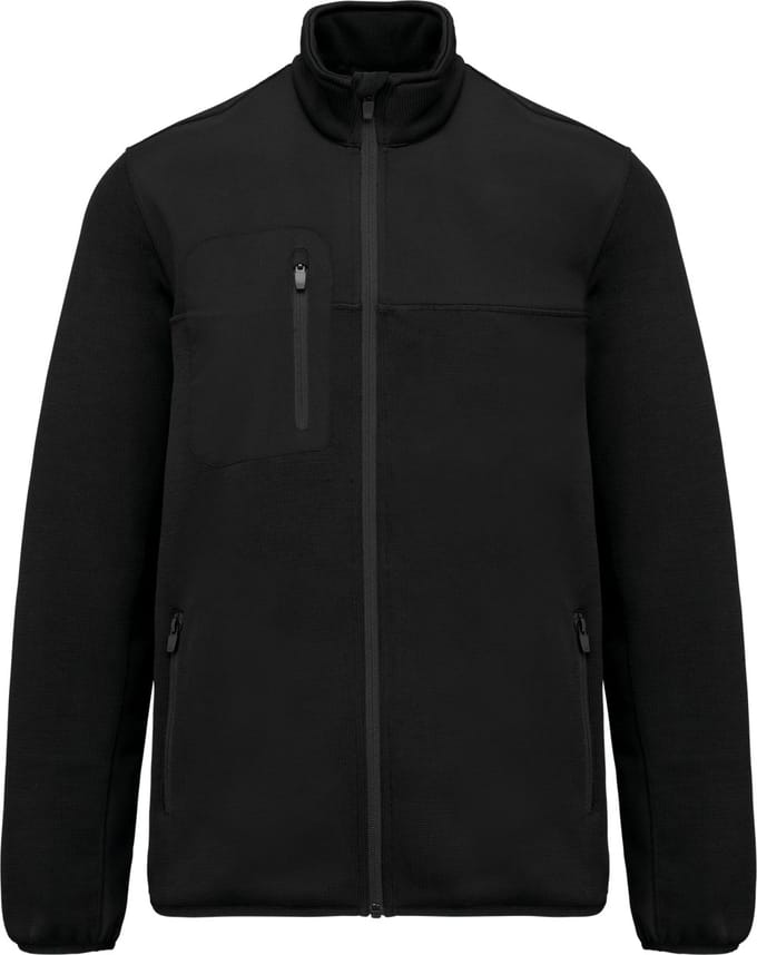 WK. Designed To Work Gerecycled herenjasje in polytricot WK9108 - Black - M