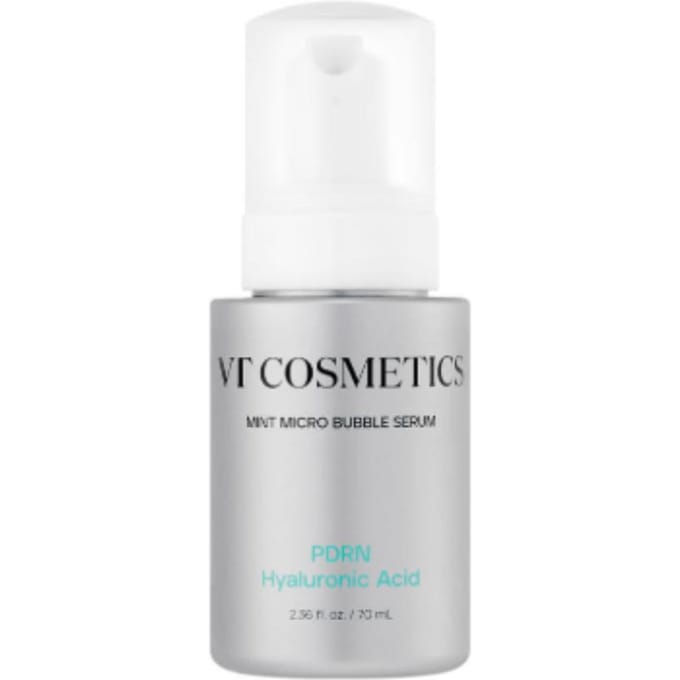 Sérum Micro-Bulles Menthe Acide Hyaluronique PDRN VT (70 ml) white