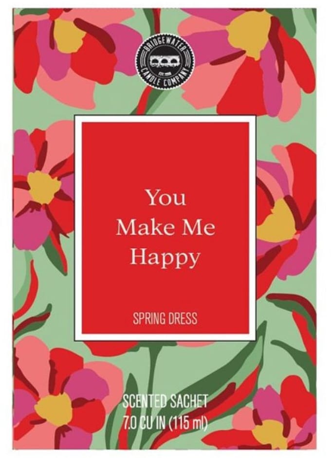 Bridgewater Candle Geurzakje Make Me Happy 4 stuks