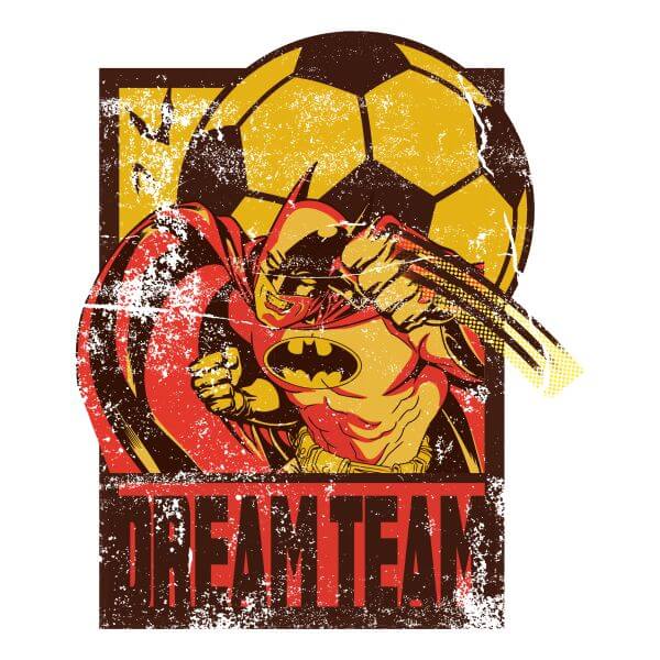 DC Comics Batman Dream Team Punch Dames T-shirt - Wit - S