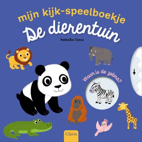 De Dierentuin - Mijn Kijk- Speelboekje - Nathalie Choux