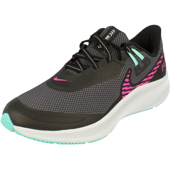 Nike Dames Quest 3 Shield Zwarte Sneakers