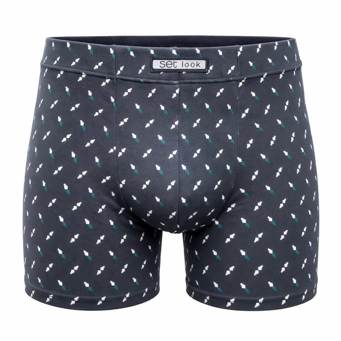 Set Boxershort Juanola microfiber grijs - maat L