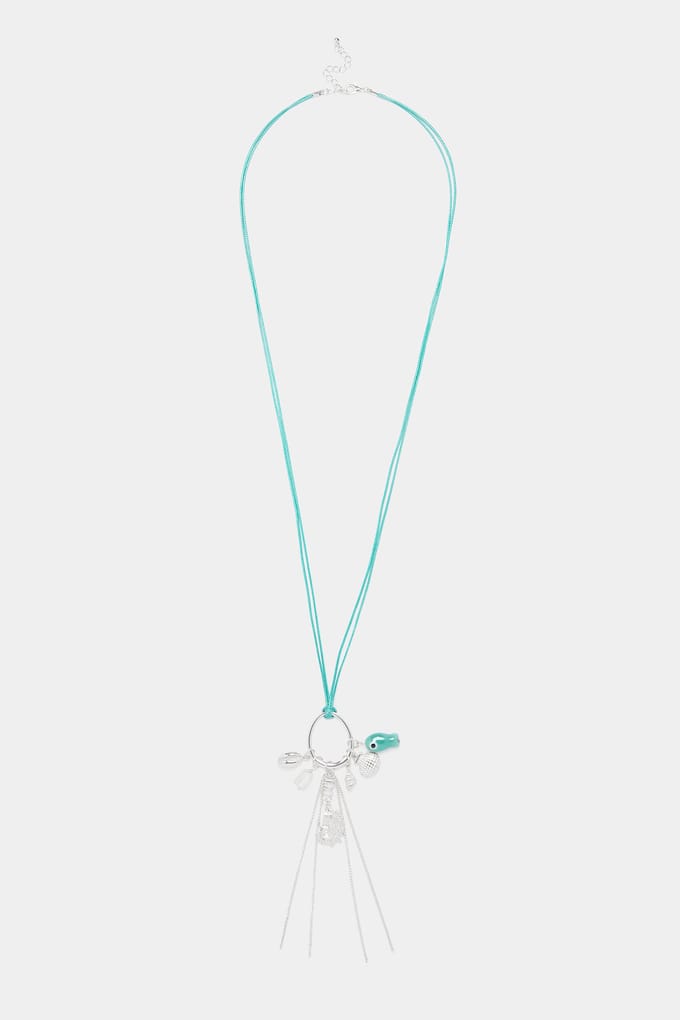 Yours Zilverkleurige Ketting Met Schelpbedelsize One Size