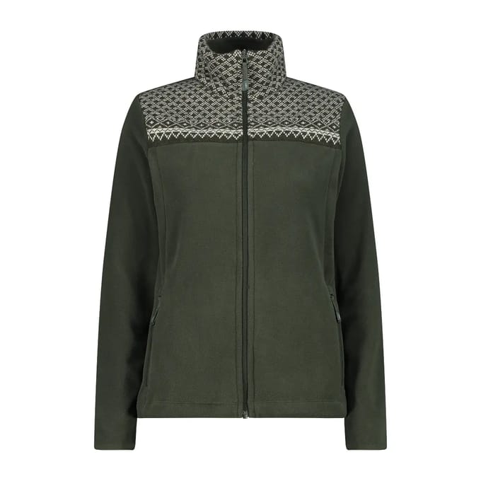 Dames fleece jack met ritssluiting CMP