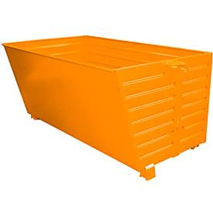 Stapelbare kiepbak BSK 200, oranje
