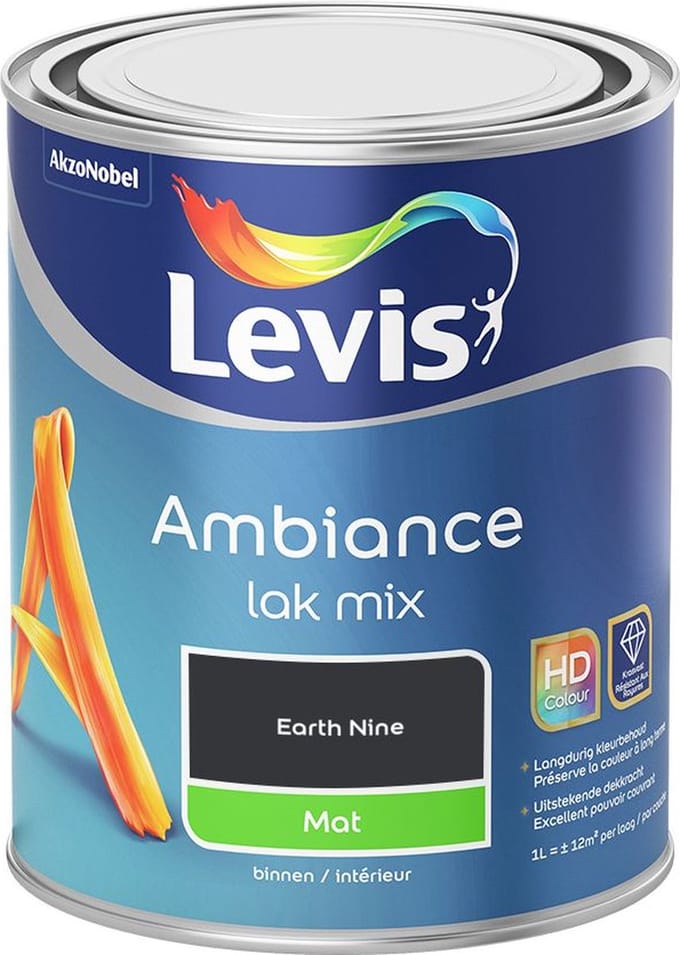 Levis - Ambiance Lak Mat Mix - Earth Nine - Mengverf - 1 L