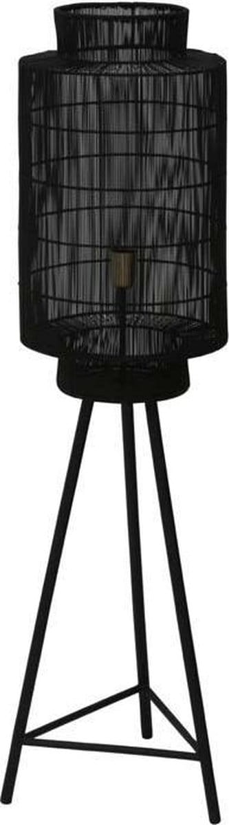 Light & Living Vloerlamp Gruaro - Zwart - Ø32cm