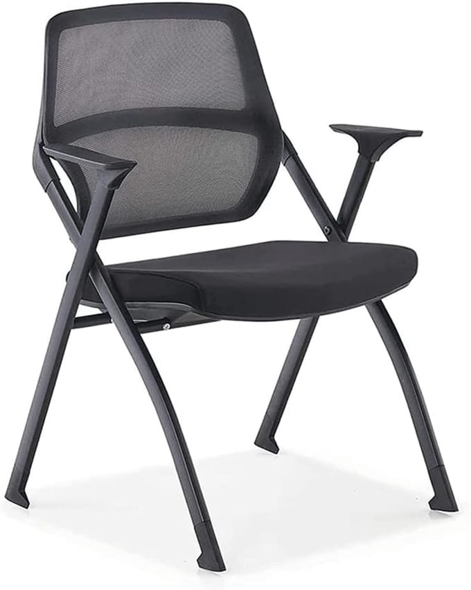 Luxe Klapstoel - Comfortabele Stoel - Thuis Zitten - Ademende Rugleuning - 85x50x60cm - Groen