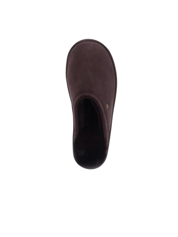 Warmbat Classic Unisex Suede Unisex Sloffen - Bruin
