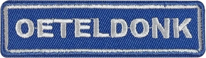 Fjesta© Oeteldonk embleem - Straatnaambord Oeteldonk