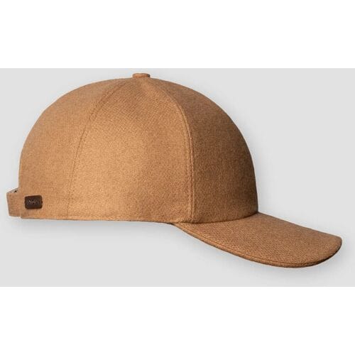 Eton Wool Blend Baseball Cap Beige / male