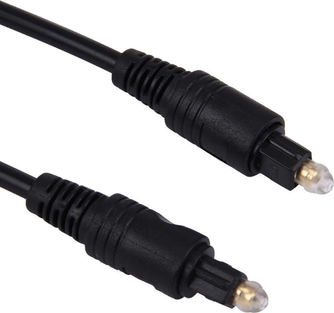 Digital Audio Optical Fiber Toslink Kabel, Kabel Lengte: 3m, OD: 5.0mm (Gold Plated)