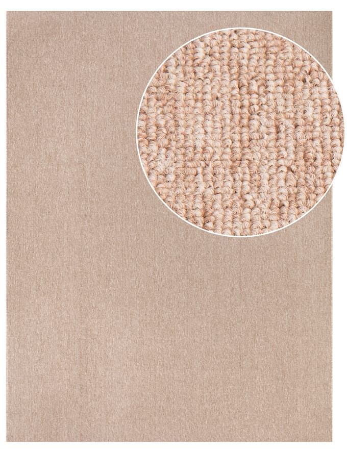 Vlakgeweven tapijt Barca beige 240x330 cm