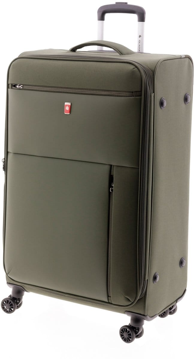Gladiator Arctic Grote Koffer - 78 cm - 93/103 liter - Expandable - TSA slot - Donkergroen