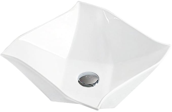 Mexen Elvira opbouw wastafel 42 x 42 cm, wit - 21894200