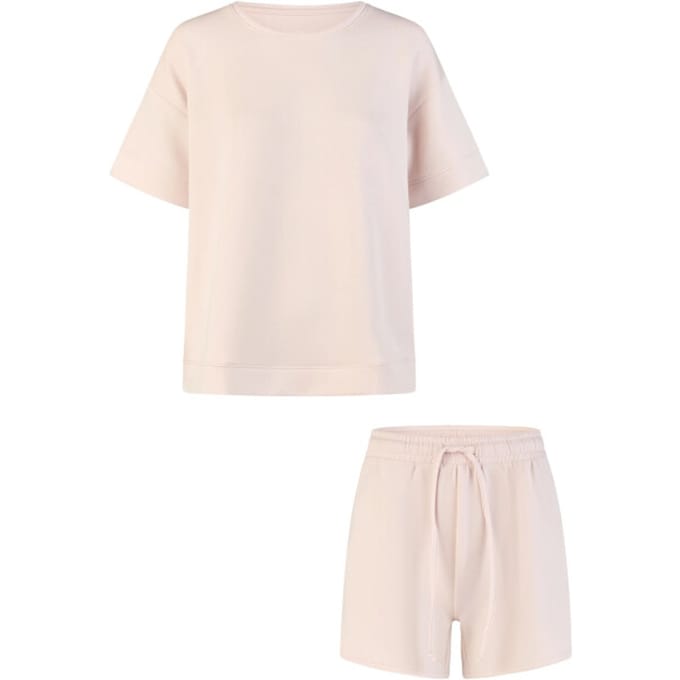 By Louise Dames Kort Huispak Modal Roze - Maat S