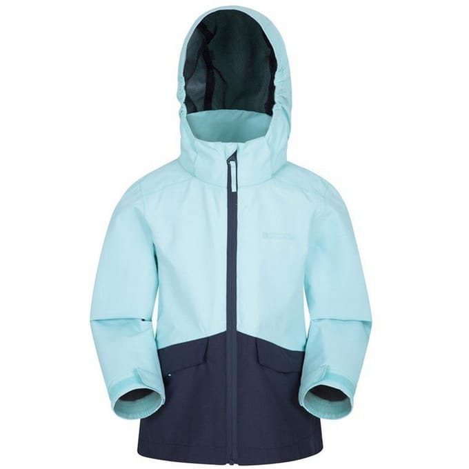 Mountain Warehouse Kinder/Kids Cloud Burst Waterdicht Jasje (Teal)