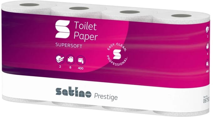 SatinoHiline toiletpapier 2 laags 400 vellen (48 stuks)