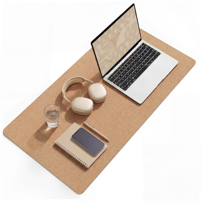 Bureaumat / muismat Padflux Terra bruin hjh OFFICE