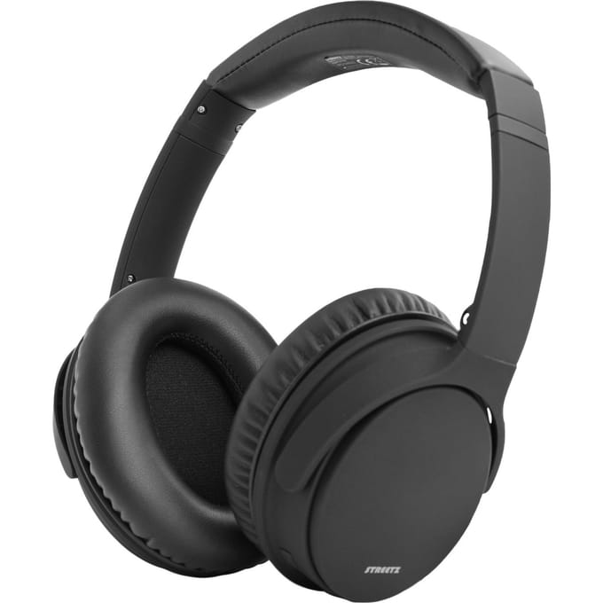 Deltaco HL-BT404 Koptelefoon - Draadloos - Noise Cancelling - Bluetooth - Opvouwbaar - Zwart